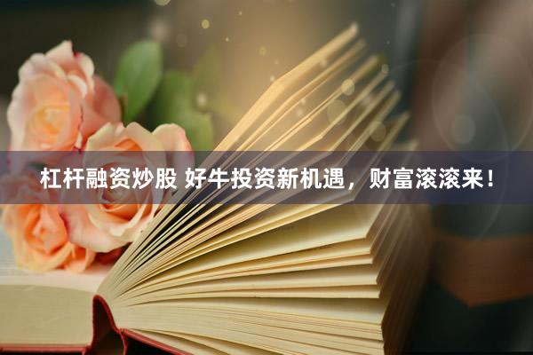 杠杆融资炒股 好牛投资新机遇，财富滚滚来！